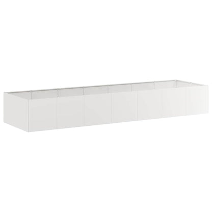 vidaXL Planter 280x80x40 cm Stainless Steel 2
