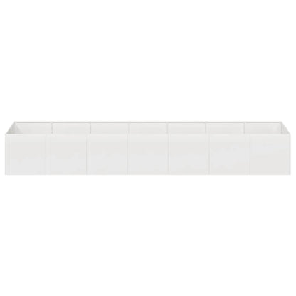 vidaXL Planter 280x80x40 cm Stainless Steel 4