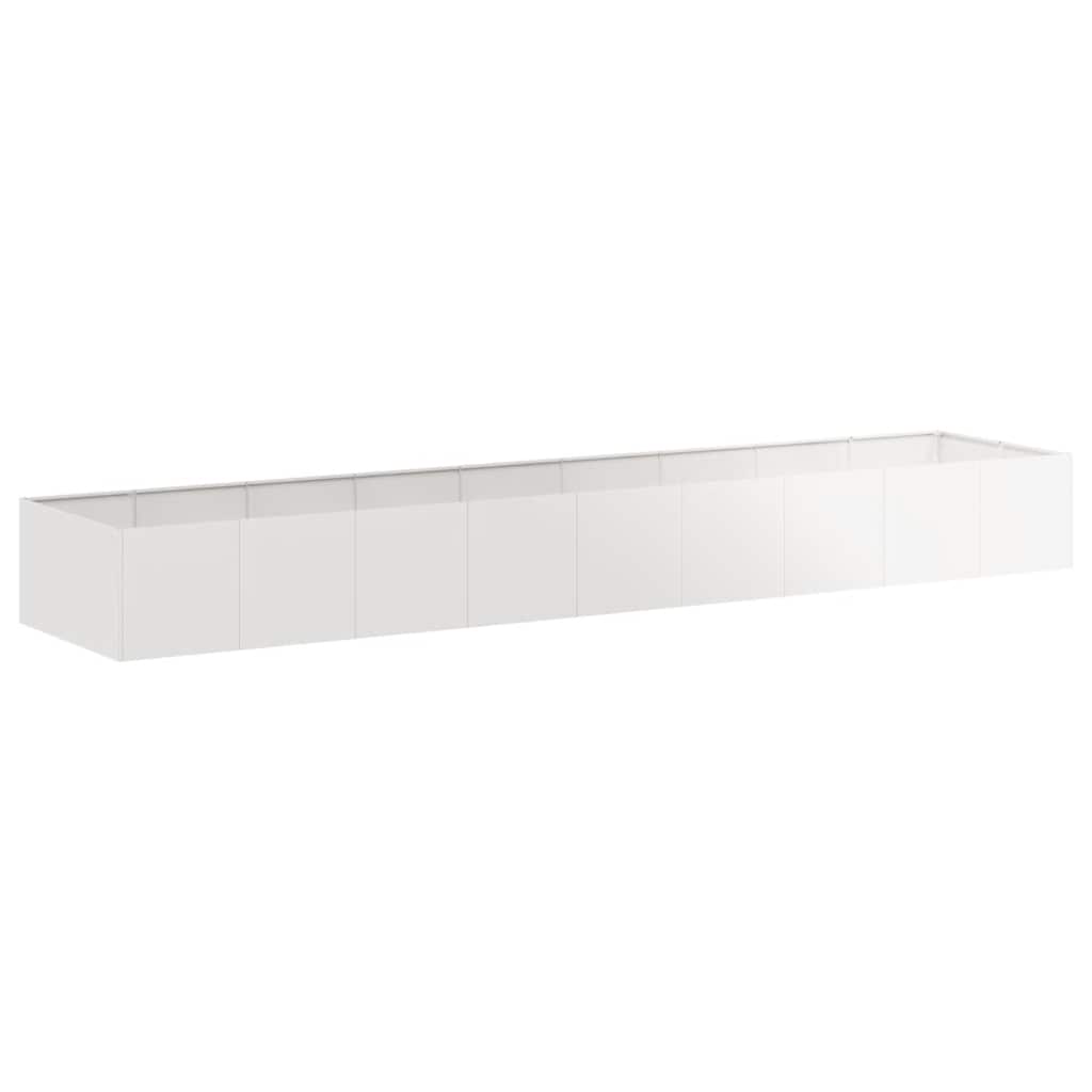 vidaXL Planter 360x80x40 cm Stainless Steel 2