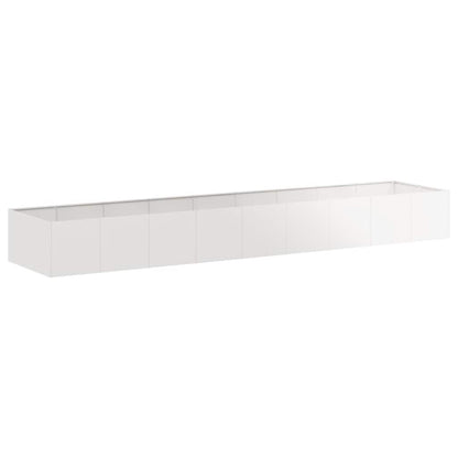 Planter 360x80x40 cm Steel Stainless steel