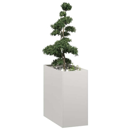 Planter Steel Depth 80 cm Height 80 cm Stainless steel 40 cm