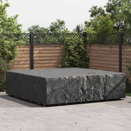 Furniture Cover Plain Black 600D 600D Oxford Fabric 275 cm 275 cm