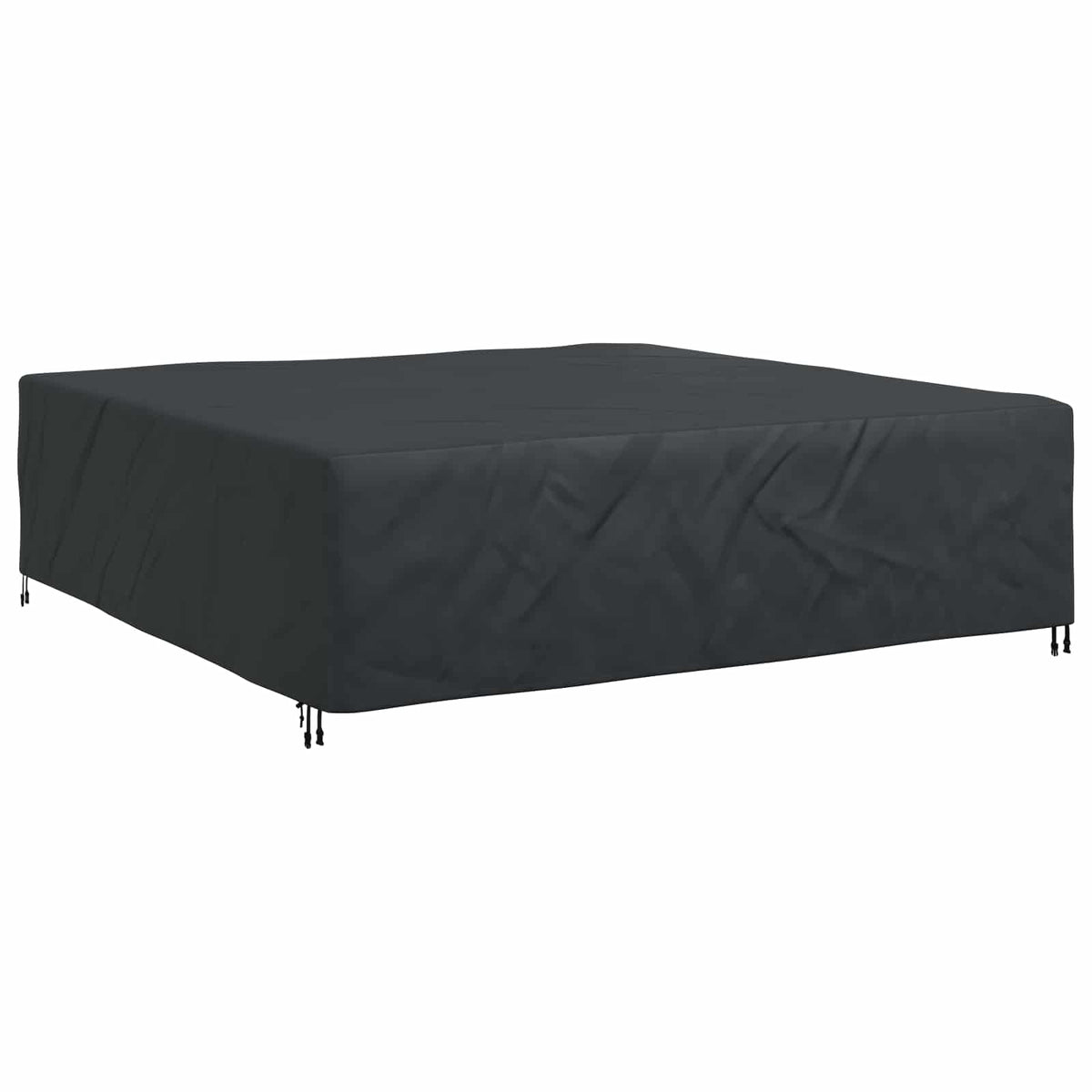 Furniture Cover Plain Black 600D 600D Oxford Fabric 275 cm 275 cm