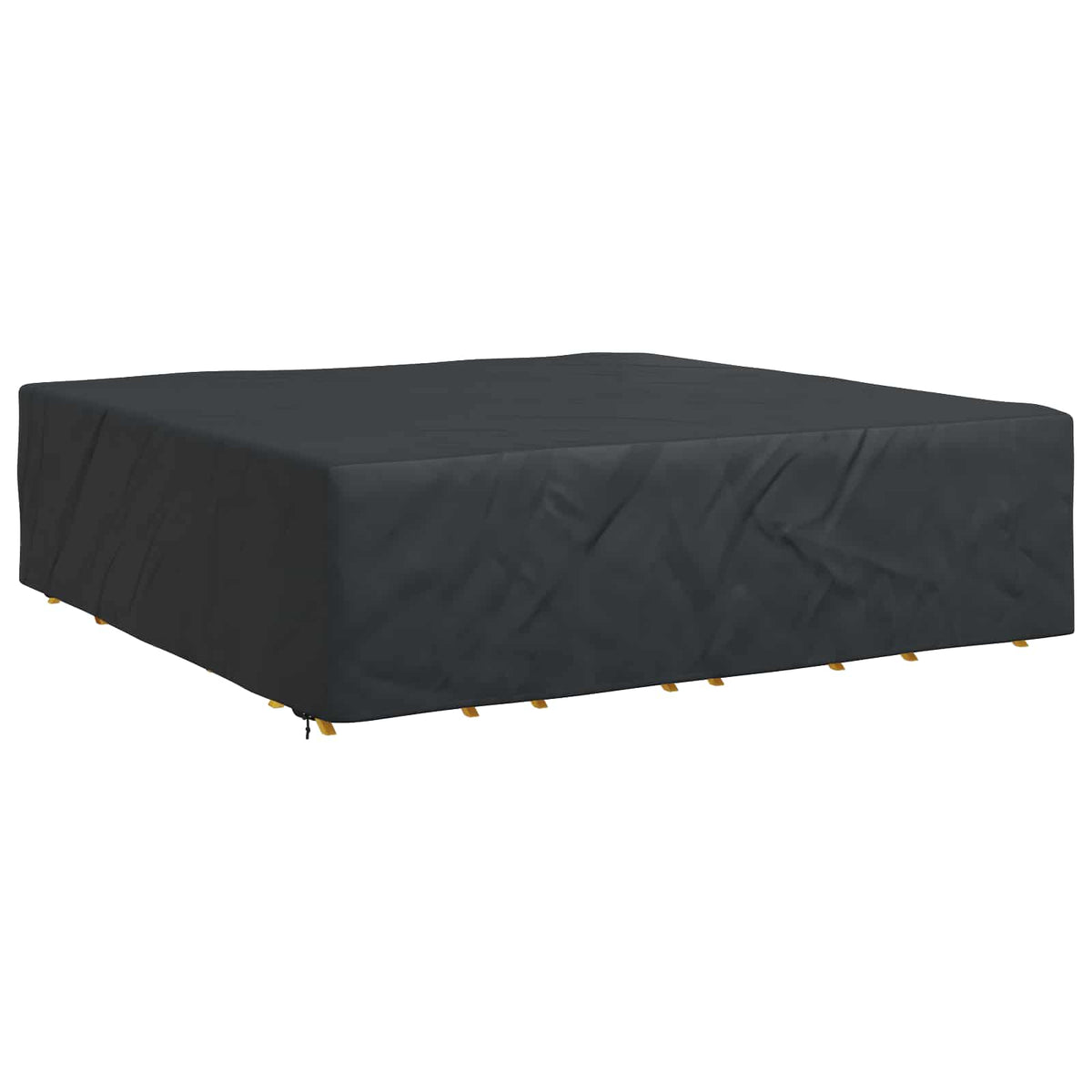 Furniture Cover Plain Black 600D 600D Oxford Fabric 275 cm 275 cm