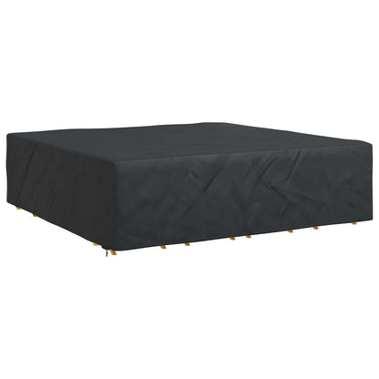 Furniture Cover Plain Black 600D 600D Oxford Fabric 275 cm 275 cm