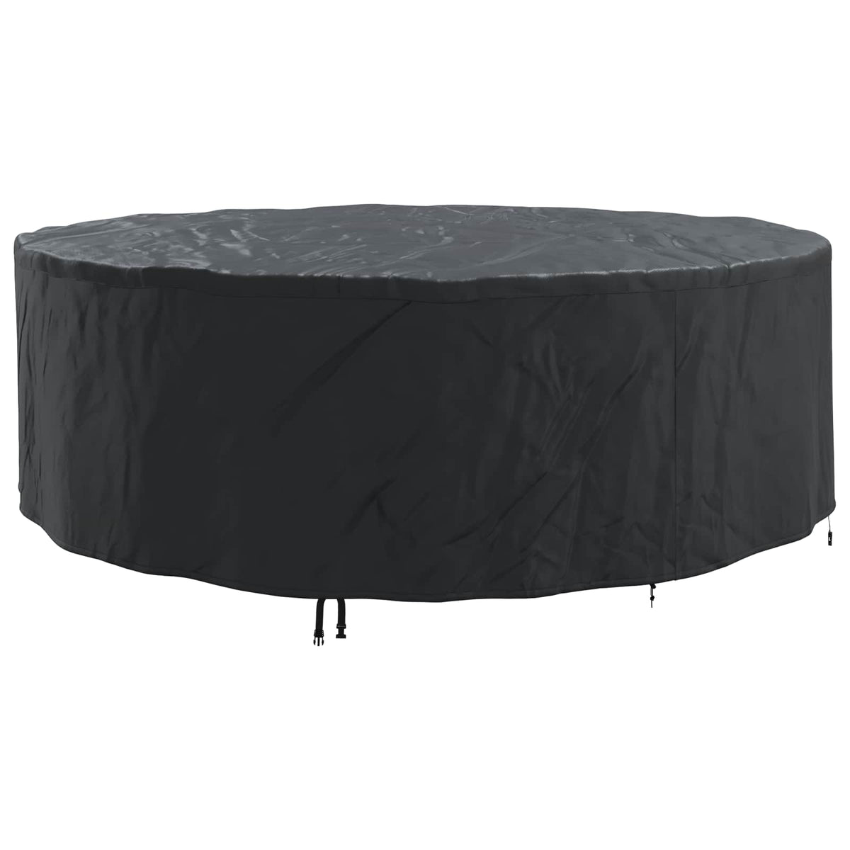 Furniture Cover 600D Oxford Fbric Round Black 600D Oxford Fabric 279 cm 71 cm 279 cm