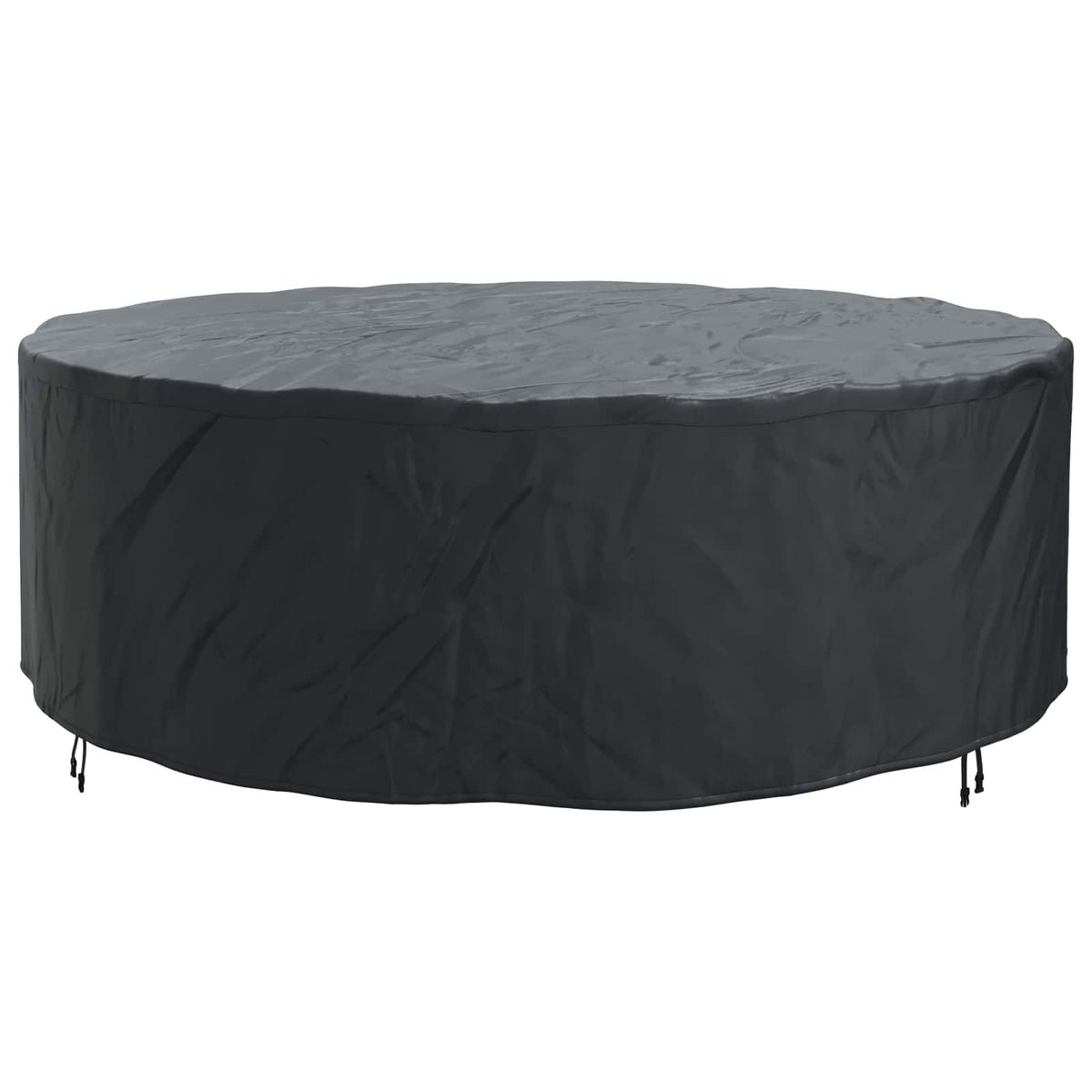 Furniture Cover 600D Oxford Fbric Round Black 600D Oxford Fabric 279 cm 71 cm 279 cm