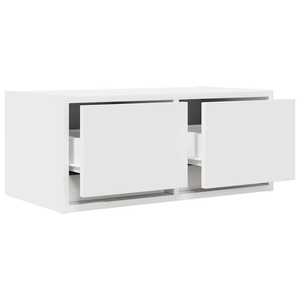 TV Cabinets 60x31x25.5 cm Engineered Wood 2 pcs White 60 x 31 x 25.5 cm