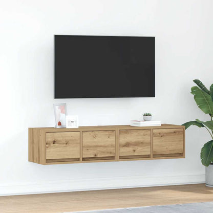 TV Cabinets 60x31x25.5 cm Engineered Wood 2 pcs Artisan oak 60 x 31 x 25.5 cm