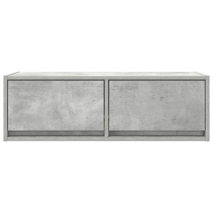 TV Cabinet 80x31x25.5 cm Engineered Wood Concrete grey