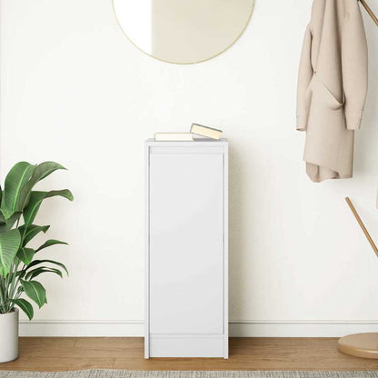 Sideboard 29,5x34x76 cm Engineered Wood White