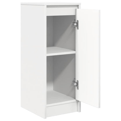 Sideboard 29,5x34x76 cm Engineered Wood White