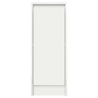 Sideboard 29,5x34x76 cm Engineered Wood White