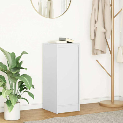 Sideboard 29,5x34x76 cm Engineered Wood White