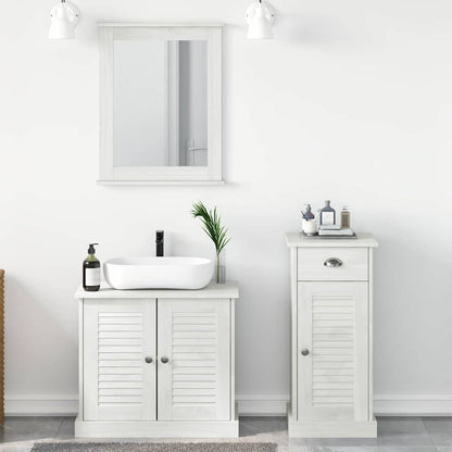 vidaXL Bathroom Furniture Set VIGO 5 pcs Solid Pine Wood