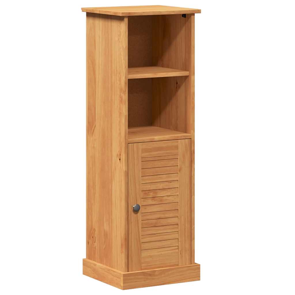 vidaXL Bathroom Furniture Set VIGO 4 pcs Honey Brown Solid Pine Wood 6
