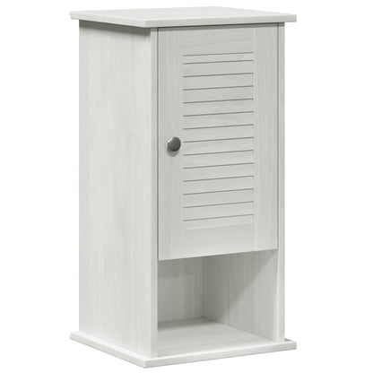 vidaXL Bathroom Furniture Set VIGO 5 pcs Antique White Solid Pine Wood 6