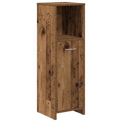 3 Piece Bathroom Furniture Set Engineered Wood Old wood