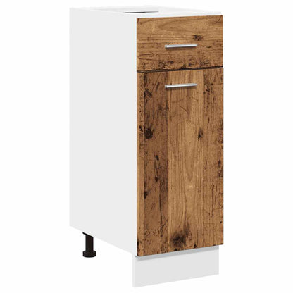 11 Piece Kitchen Cabinet Set Lyon" Engineered Wood Old wood