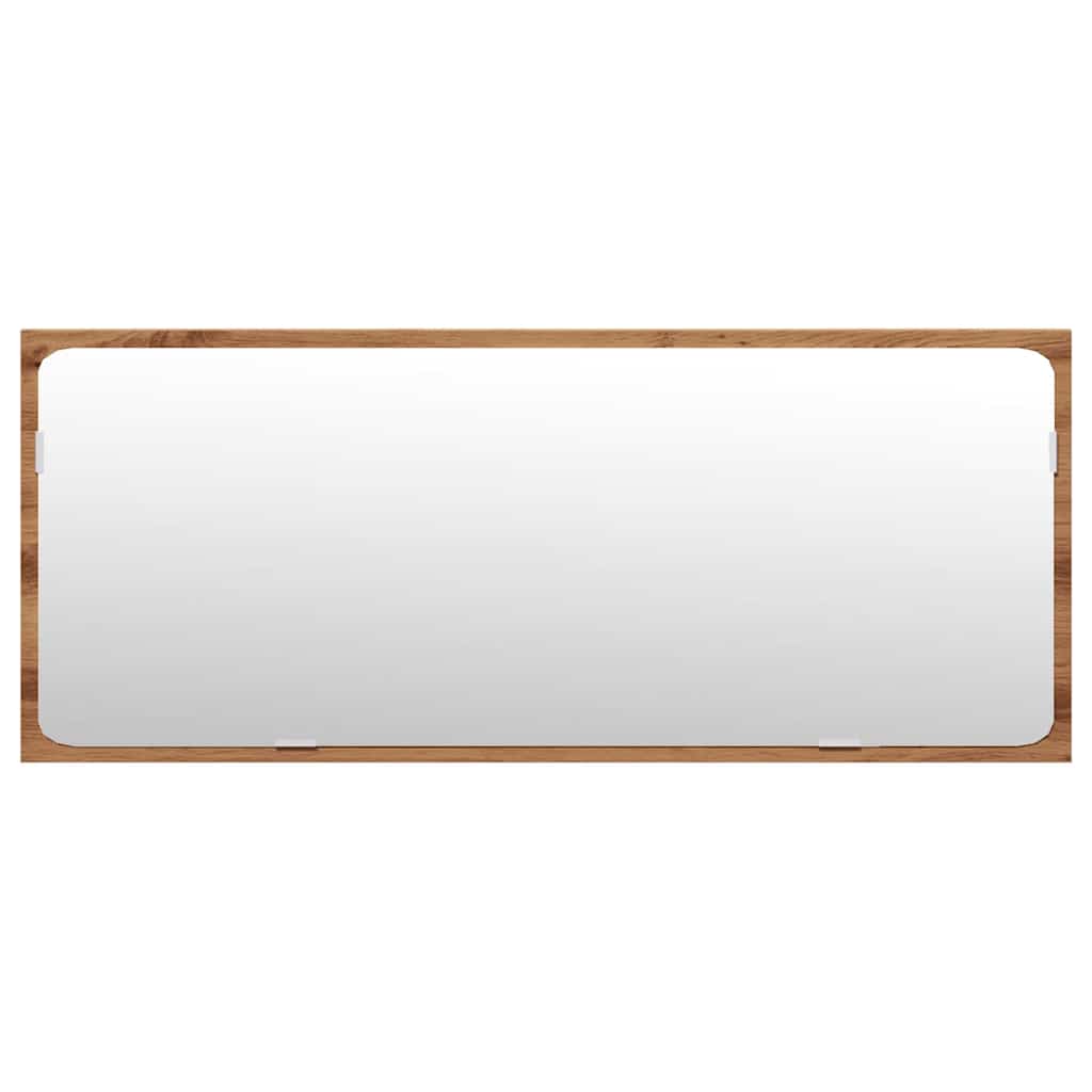 vidaXL 4 Piece Bathroom Furniture Set Artisan Oak Engineered Wood 5