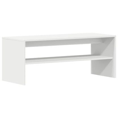 TV Cabinet 100x40x40 cm Engineered Wood White
