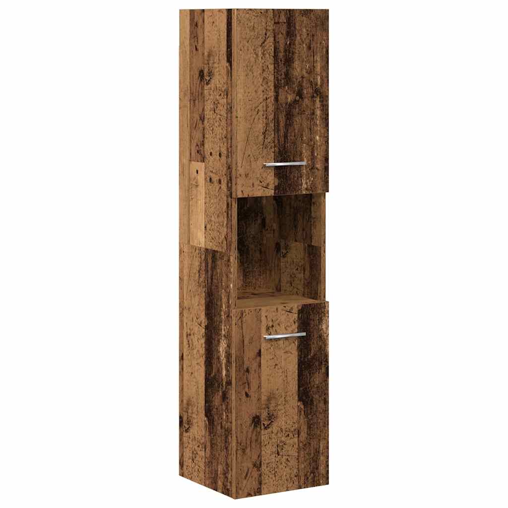 Bathroom Furniture Set Engineered Wood 90 x 38.5 x 46 cm Old wood