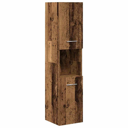 Bathroom Furniture Set Engineered Wood 90 x 38.5 x 46 cm Old wood