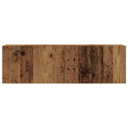 vidaXL Wall Mounted TV cabinets 8 pcs Old Wood Engineered Wood 5