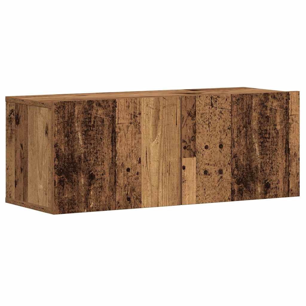 vidaXL Wall Mounted TV cabinets 5 pcs Old Wood Engineered Wood 4