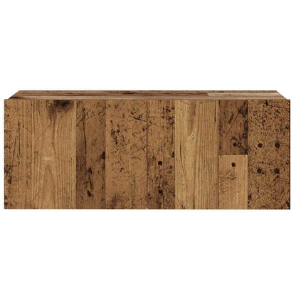 6 Piece TV Cabinet Set Engineered Wood Width 160 cm Old wood