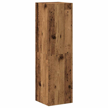 vidaXL Wall Mounted TV cabinets 4 pcs Old Wood Engineered Wood 4