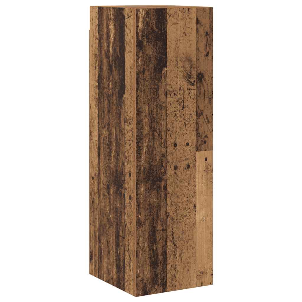 vidaXL 6 Piece Wall-mounted TV Cabinet Set Old Wood Engineered Wood 6