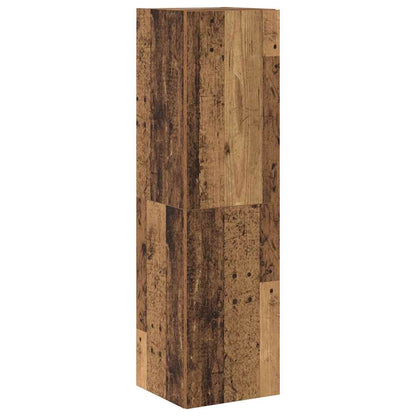 vidaXL 6 Piece Wall-mounted TV Cabinet Set Old Wood Engineered Wood 6