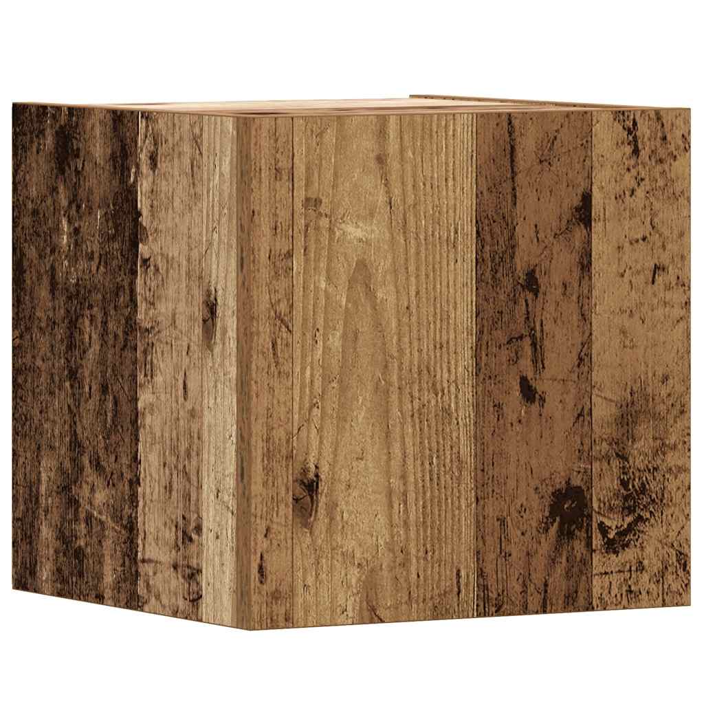 vidaXL 6 Piece TV Cabinet Set Wall-mounted Old Wood Engineered Wood 4