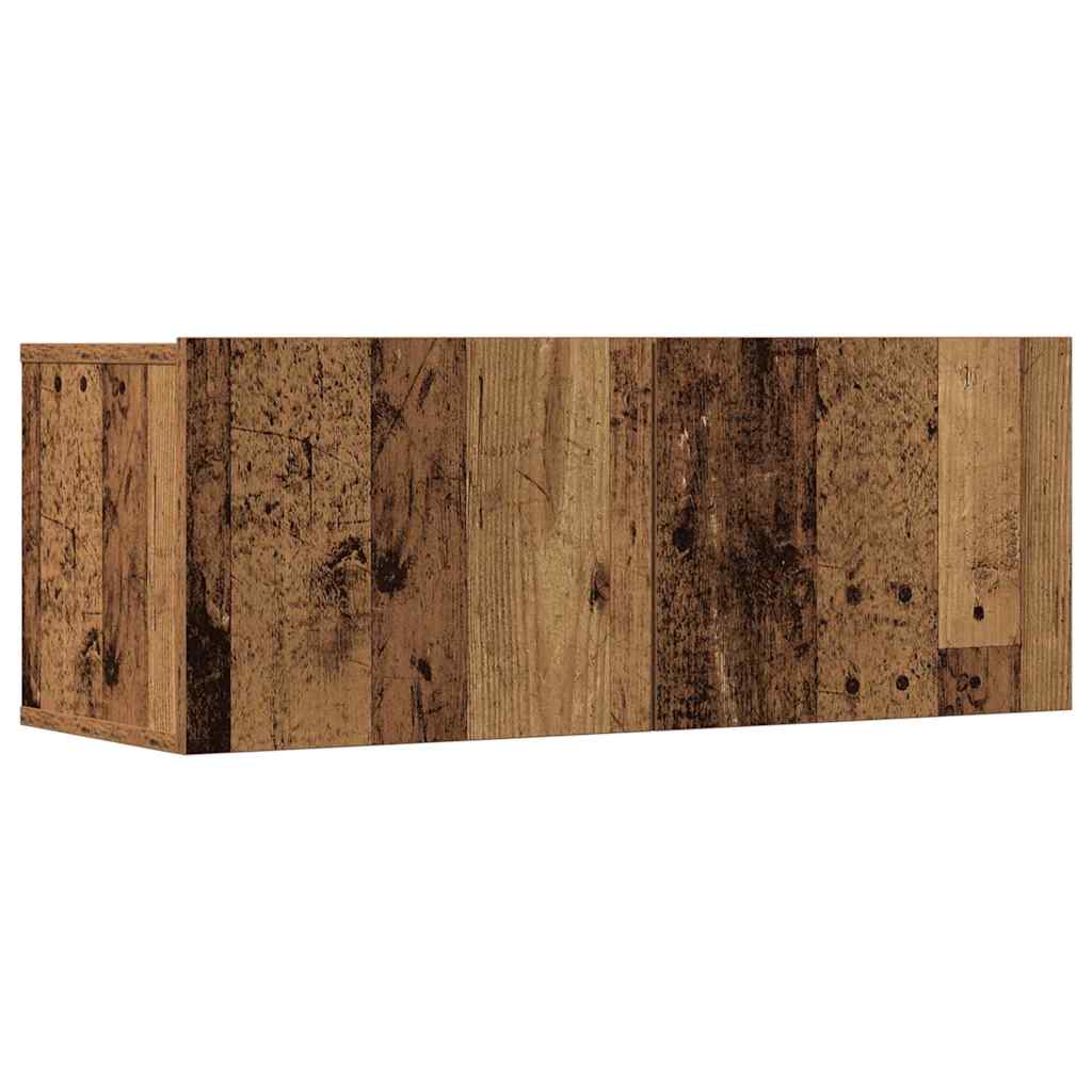 vidaXL 7 Piece TV Cabinet Set Wall-mounted Old Wood Engineered Wood 4