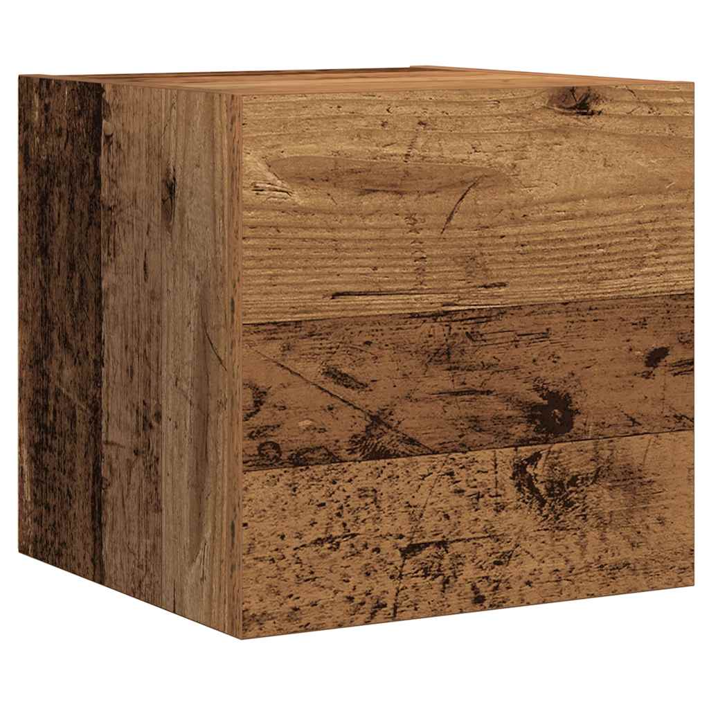 vidaXL 7 Piece TV Cabinet Set Wall-mounted Old Wood Engineered Wood 6