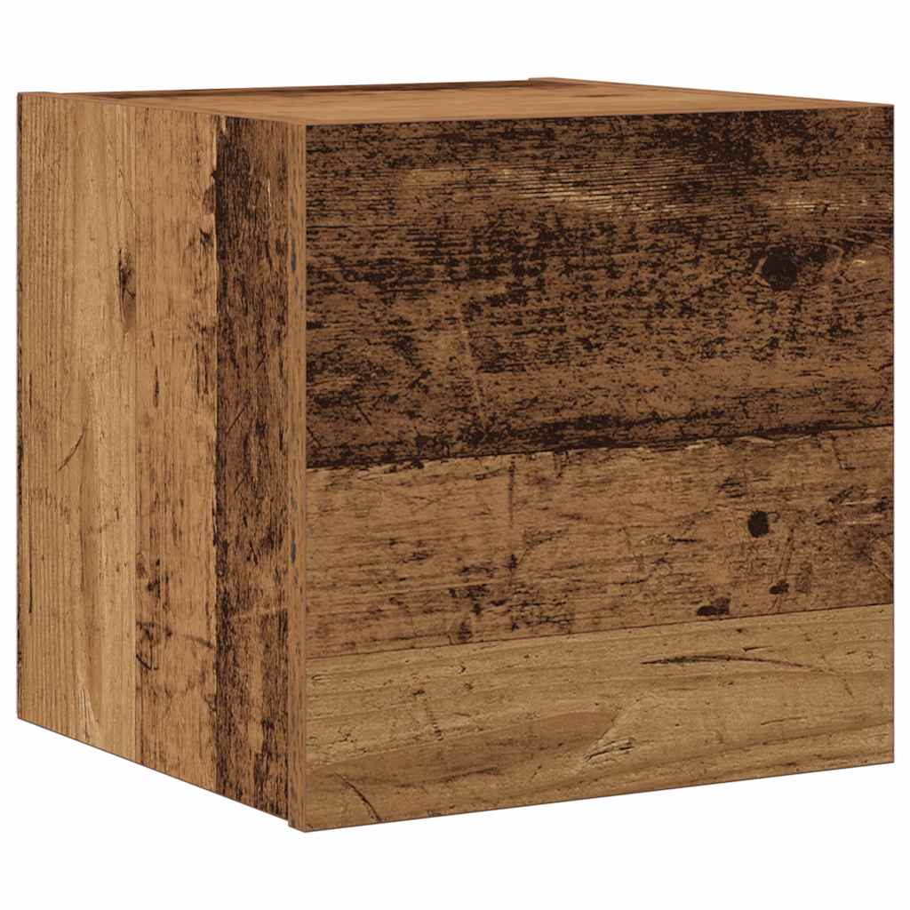 vidaXL 7 Piece TV Cabinet Set Wall-mounted Old Wood Engineered Wood 4