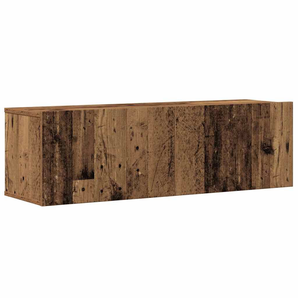 vidaXL 6 Piece TV Cabinet Set Wall-mounted Old Wood Engineered Wood 4