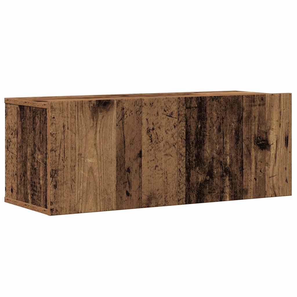vidaXL 6 Piece TV Cabinet Set Wall-mounted Old Wood Engineered Wood 6