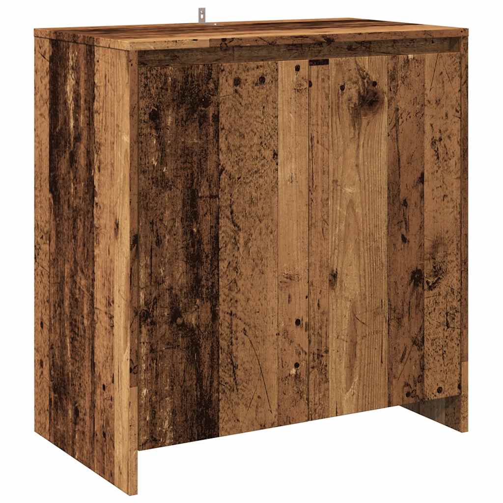 vidaXL 3 Piece Sideboard Old Wood Engineered Wood 4