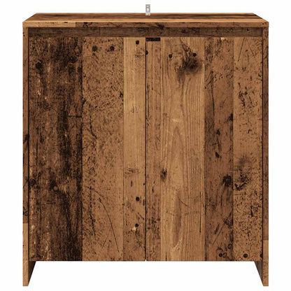 vidaXL 3 Piece Sideboard Old Wood Engineered Wood 5