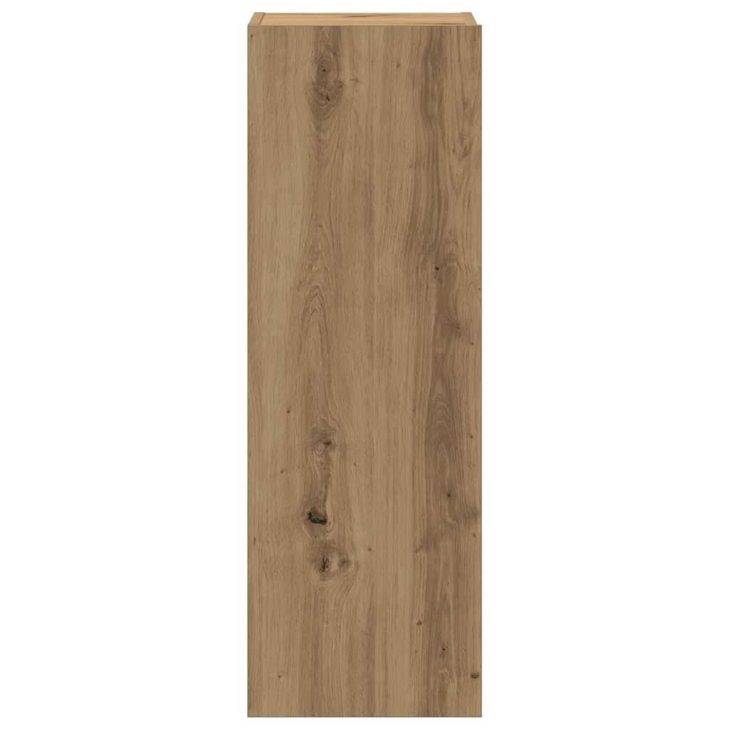 vidaXL 5 Piece TV Cabinet Set Wall-mounted Artisan Oak Engineered Wood 5
