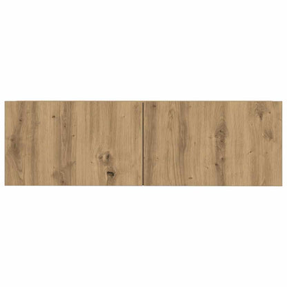 vidaXL 5 Piece TV Cabinet Set Wall-mounted Artisan Oak Engineered Wood 5