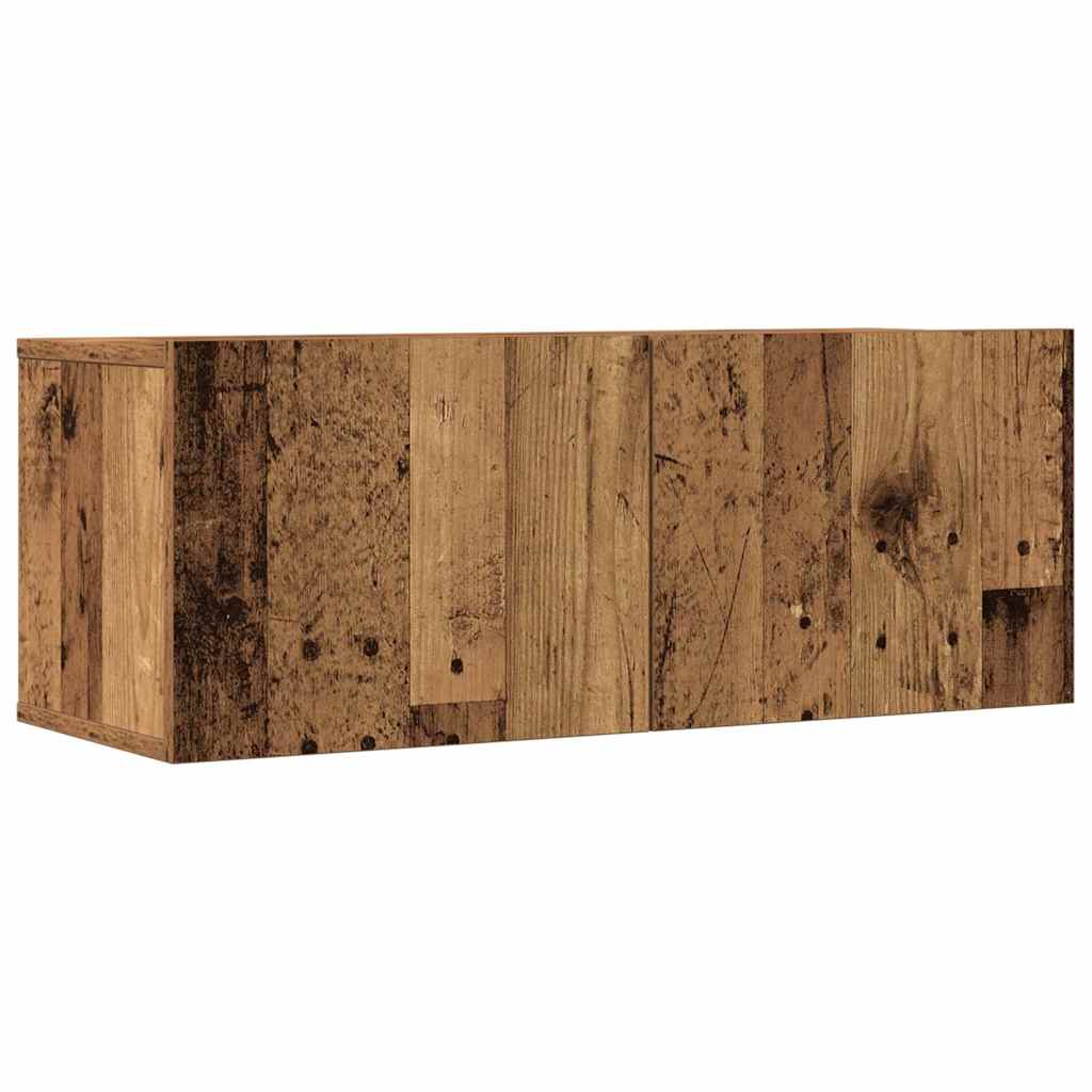 vidaXL 5 Piece TV Cabinet Set Wall-mounted Old Wood 5
