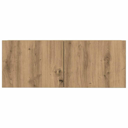 vidaXL 7 Piece TV Cabinet Set Wall-mounted Artisan Oak 6