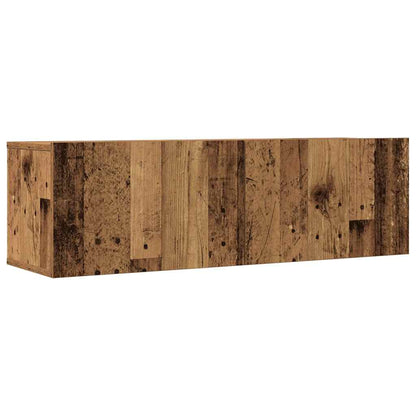 vidaXL 7 Piece TV Cabinet Set Wall-mounted Old Wood Engineered Wood 4