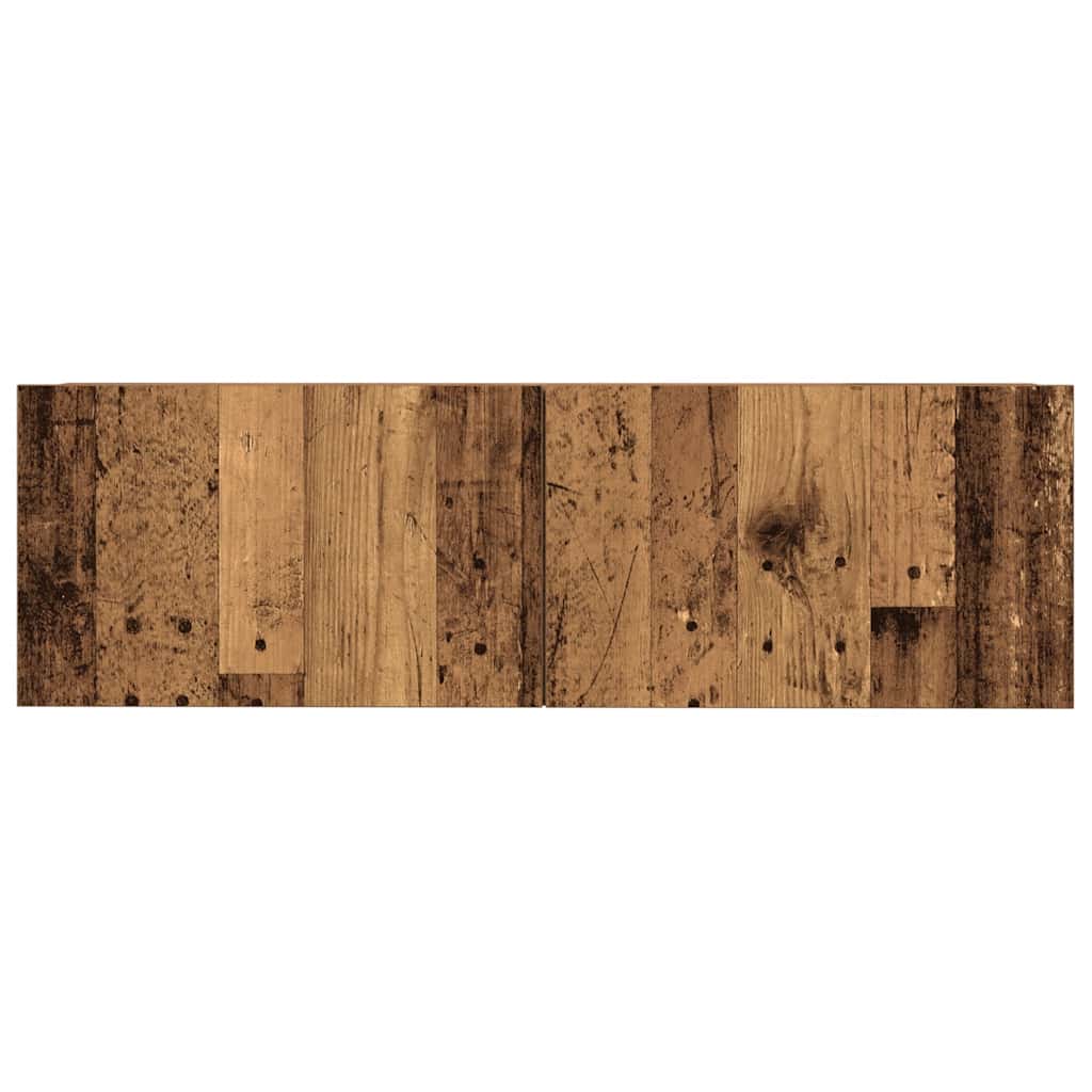vidaXL 7 Piece TV Cabinet Set Wall-mounted Old Wood Engineered Wood 5