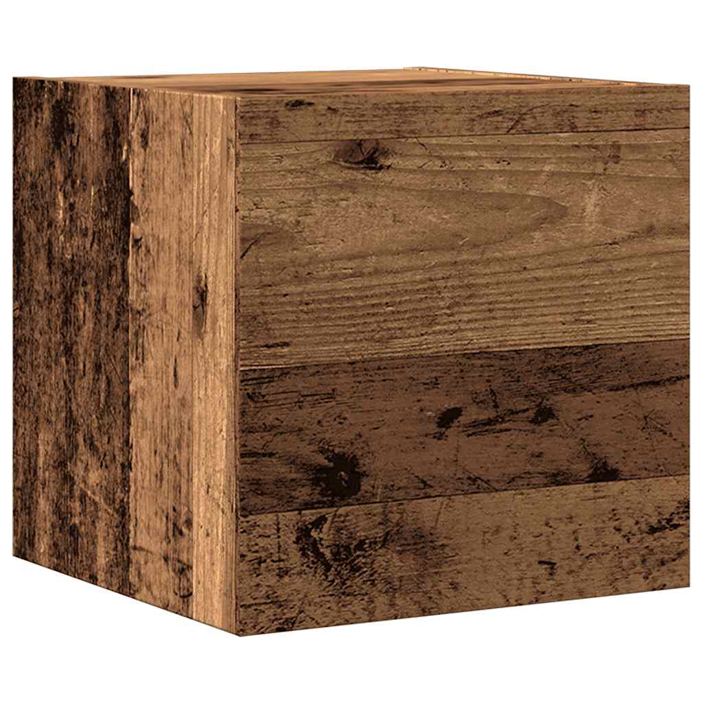 vidaXL 7 Piece TV Cabinet Set Wall-mounted Old Wood Engineered Wood 6