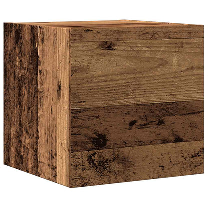 vidaXL 7 Piece TV Cabinet Set Wall-mounted Old Wood Engineered Wood 6