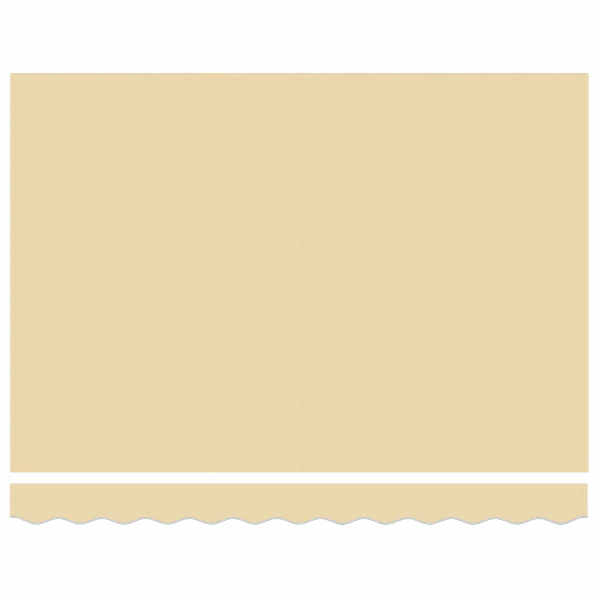 Awning Canopy Replacement for 2.5x2 m Polyester Cream